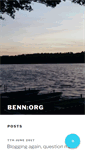 Mobile Screenshot of benn.org